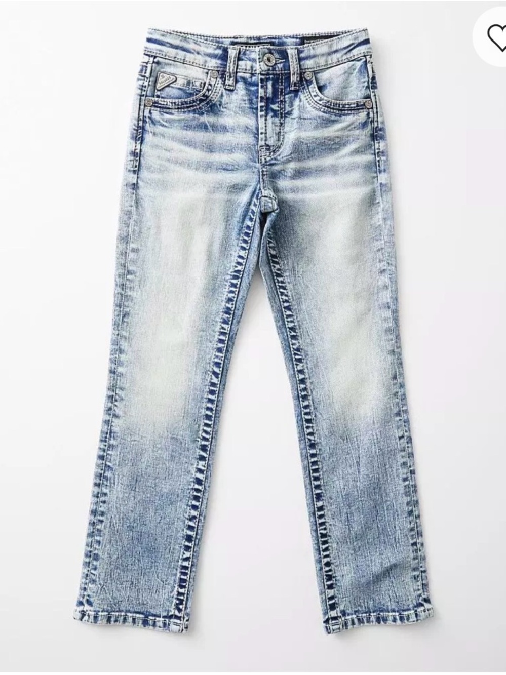 Salvage x Buckle Boys - Reckless Straight Stretch Jean 12